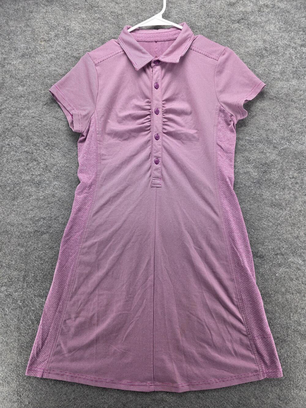 PrAna Dress Womens Small Collared Polo Athletic Activewear Golf Lightweight